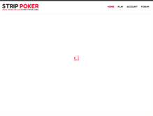 Tablet Screenshot of my-strip-poker.com